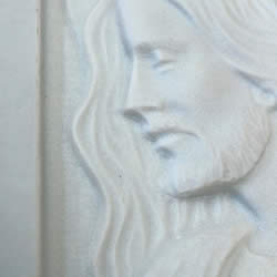 Immagine di Gesù in marmo
